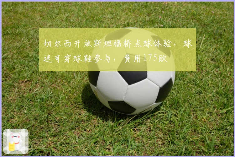 切尔西开放斯坦福桥点球体验，球迷可穿球鞋参与，费用175欧